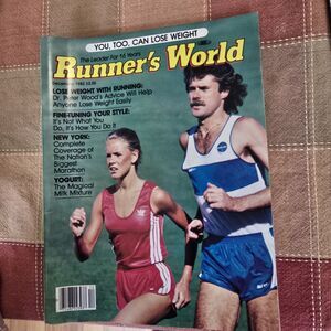 Runner's World Magazine December 1982 Rod Dixon and Ceci Hopp